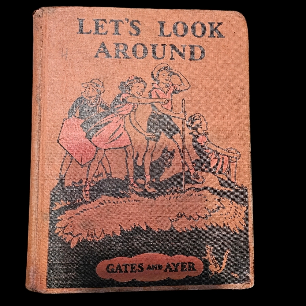 VINTAGE 1940 " Take A Look Around" Children's Book. 📚📖 #Vintage #ChildrensBook
